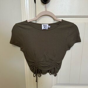 Princess Polly Cinched Cropped Tee